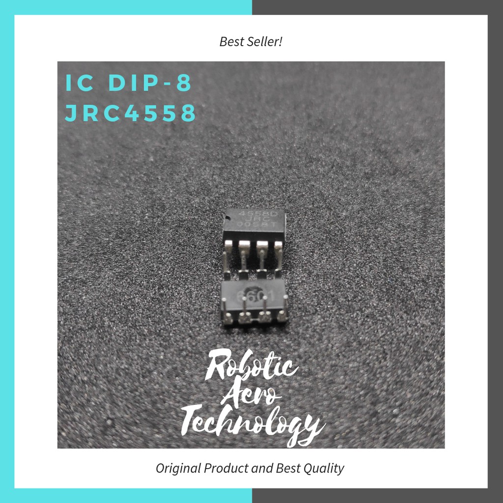 IC JRC4558 IC4558 NJM4558D IC DUAL OP-AMP ORIGINAL