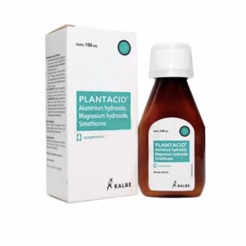 Plantacid sirup 100 ml ( obat maag perut kembung &amp; mual )