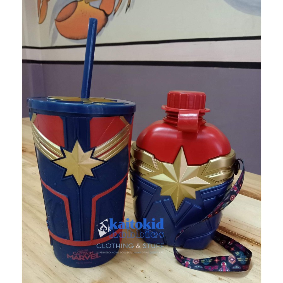 Botol MInum / Tumbler CAPTAIN MARVEL dari CGV