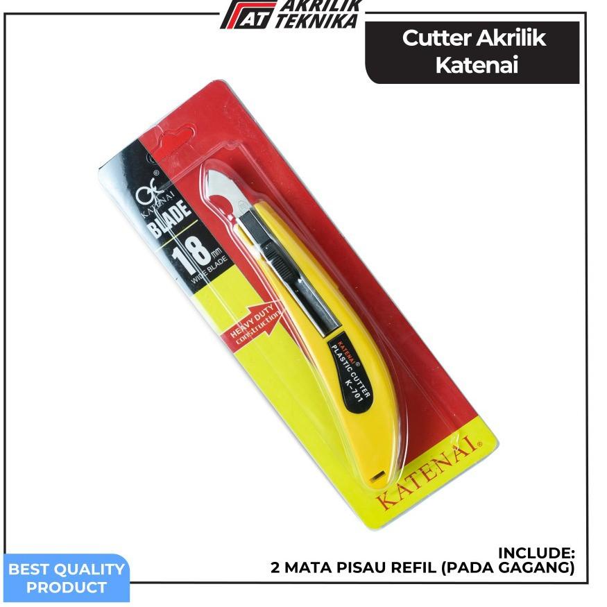 

[KODE PRODUK 8TNLV5742] PISAU CUTTER AKRILIK / ACRYLIC / MIKA / PLASTIK BERKUALITAS