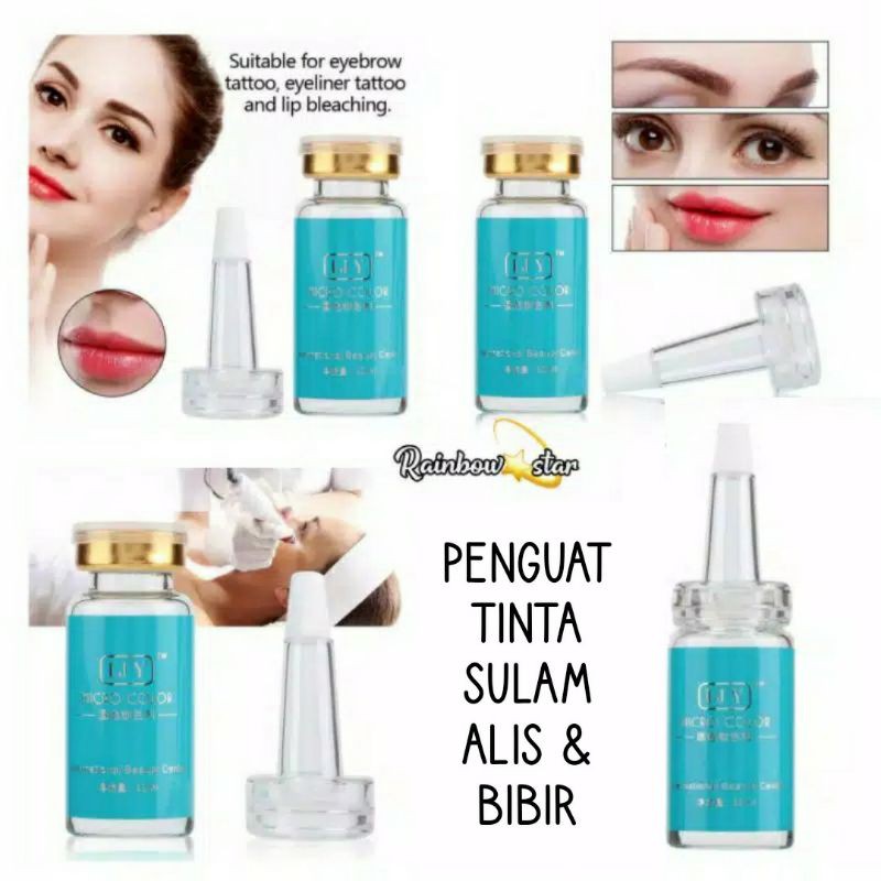 Fixing Agent Pigment Lock Serum Penguat Warna Tinta Sulam / Booster Tinta