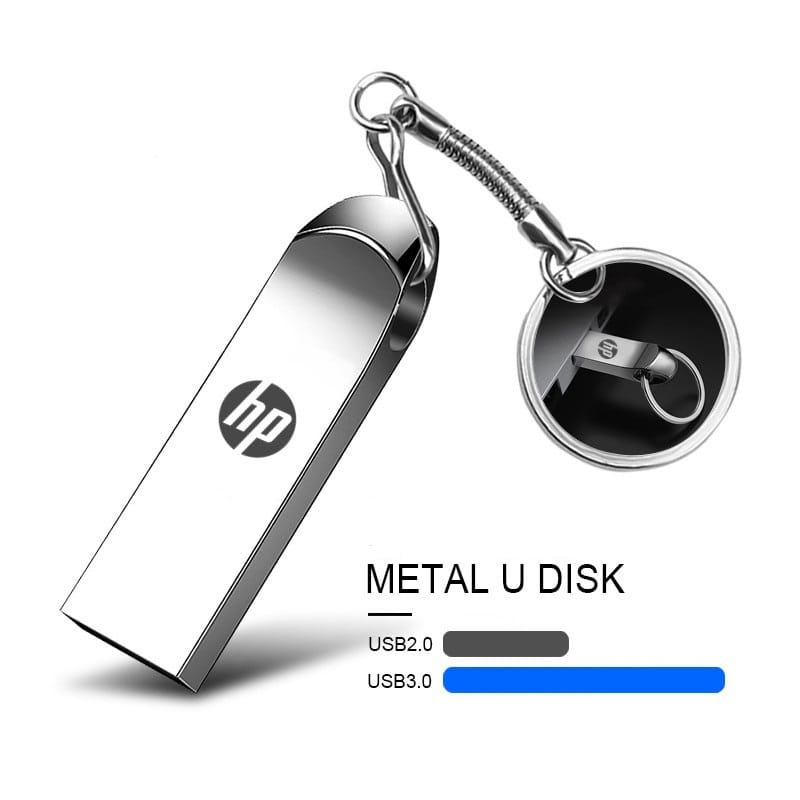 MIINII Flashdisk HP 2TB USB 3.1 Style Large Storage USB Pendrive Metal Waterproof High Speed