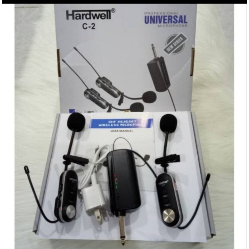 Mic Imam Masjid Wireless Hardwell 2mic Jepit Shopee Indonesia