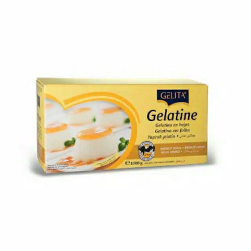 

30 lembar Gelatin Lembaran Halal - Gelatine Sapi Gelita