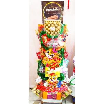 

parcel natal medan Snack mix toples kristal