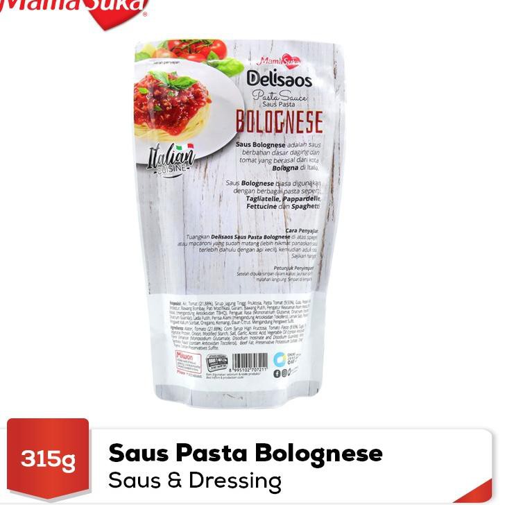 

⭐PROMO HARI INI MamaSuka - Bolognese 315 gr