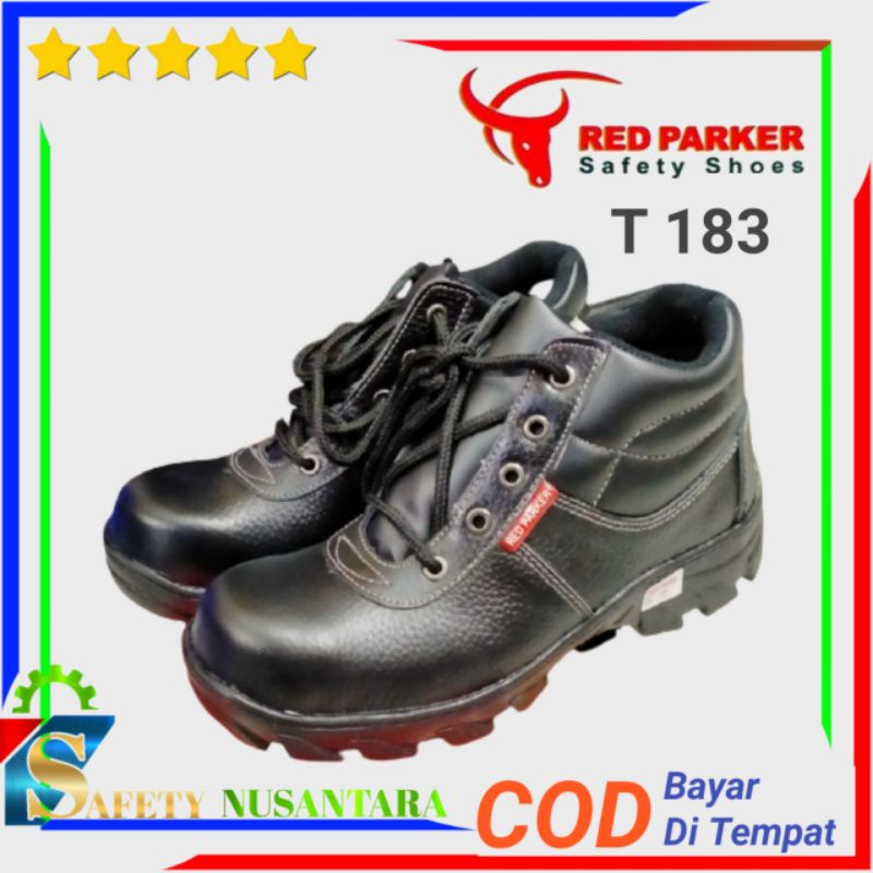 Sepatu Safety Red Parker S183 Safety Shoes Red Parker S 183 Original