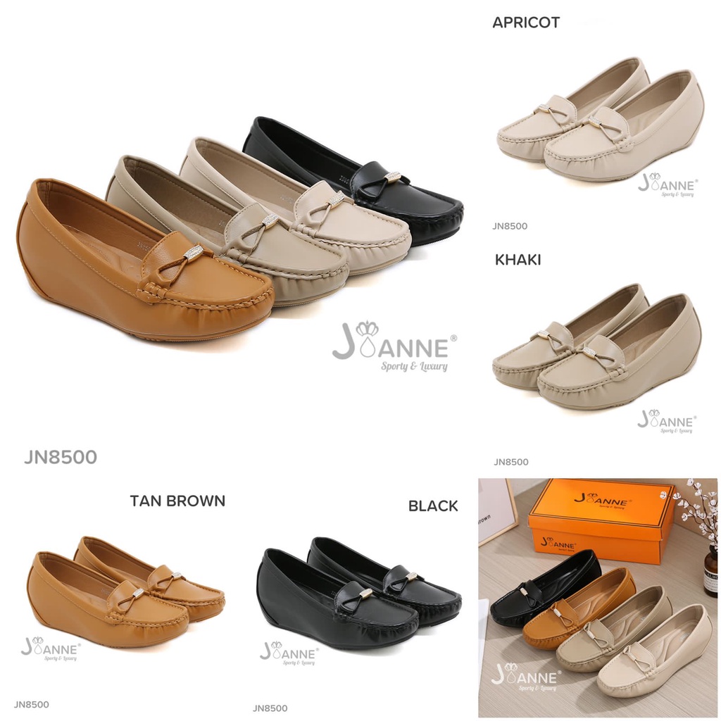 JOANNE Sepatu Wanita Wedges Shoes #JN8500 [ORIGINAL