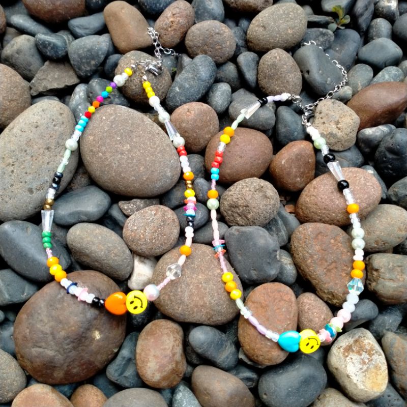 Smile Choker Beads