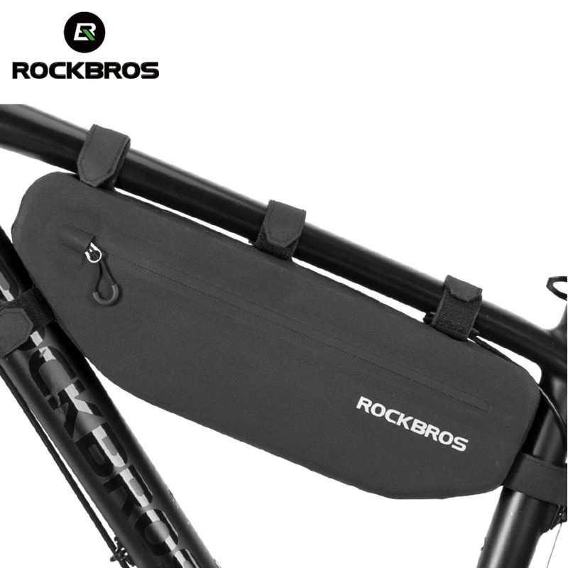 Unik Rockbros Tas Sepeda Frame Segitiga Waterproof Bike Bag - AS-043 Berkualitas