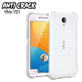 Softcase HP Anticrack Cesing Casing Kondom HP VIVO Y21 / Y25 Silikon Bening Lentur