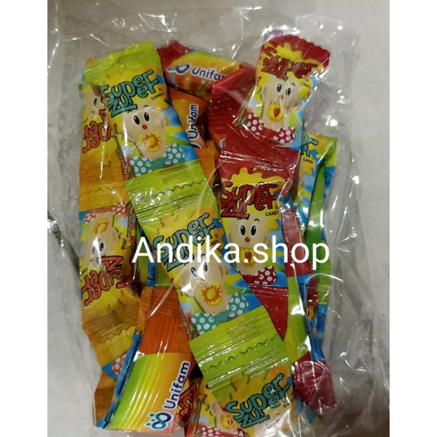 

permen superzuper 100 isi 30/pack