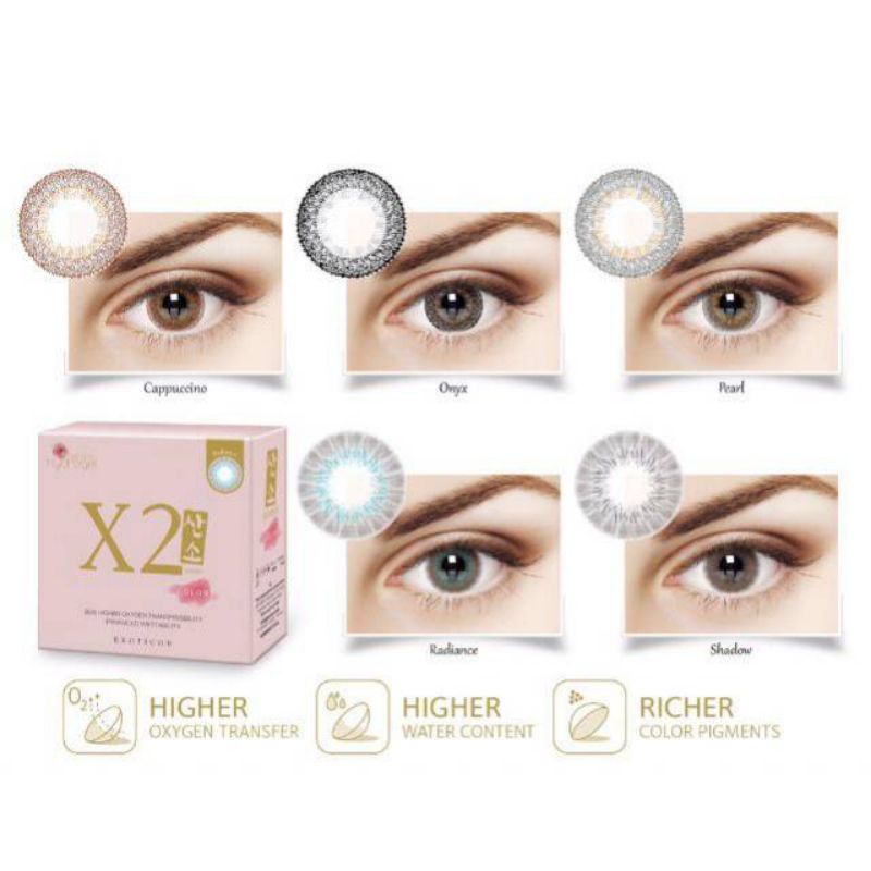 (BISA COD) SOFTLENS X2 SANSO PREMIUM FREE LENSCASE / SOFLENS / SOFTLEN