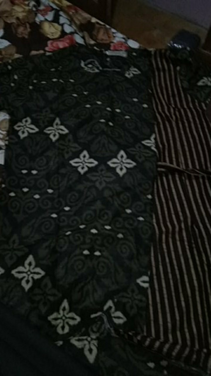 Batik Dolby Dolbi Dobby Doby Tenun Sutra Tulis Katun Atbm Baron Atasan Batik Wanita Sogan Srg308