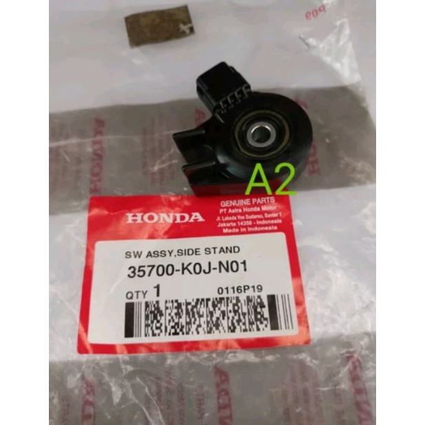 switch side stand swit sensor standart standar kaki tongkat 1 satu samping jenio genio all new beat 