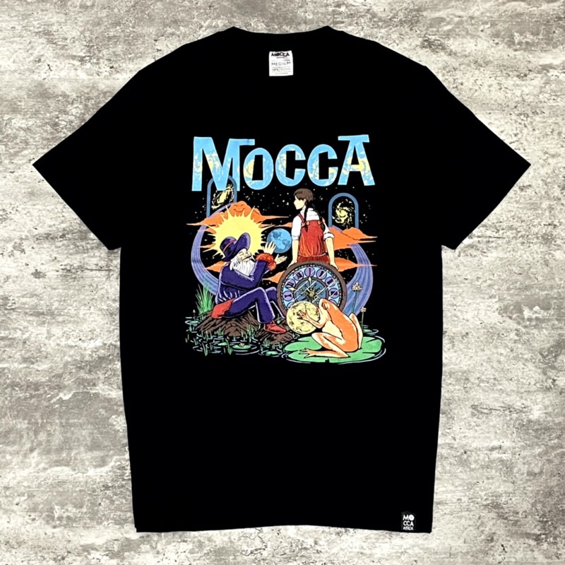 noov music merch Mocca - Easy Like 123 Tshirt - Black | Original Merchandise Kaos Pria