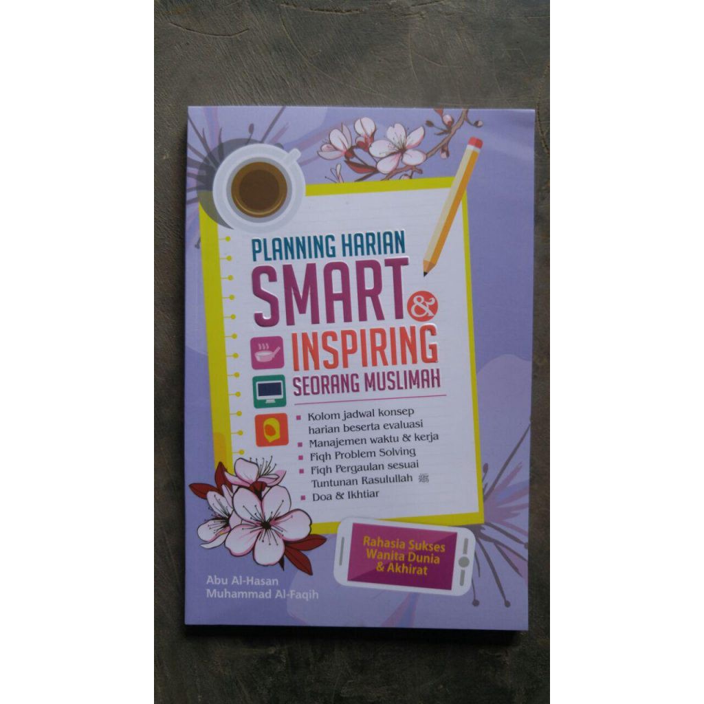 Buku Planning Harian Smart Inspiring Seorang Muslimah Indonesia