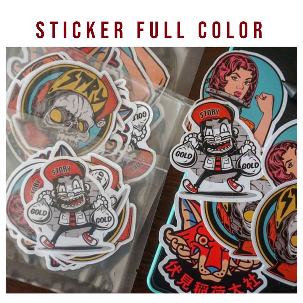 

STICKER CUSTOM FULLCOLOR