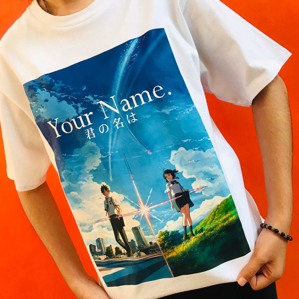 Tshirt Kimi no Nawa Portrait Anime Manga Premium Unisex