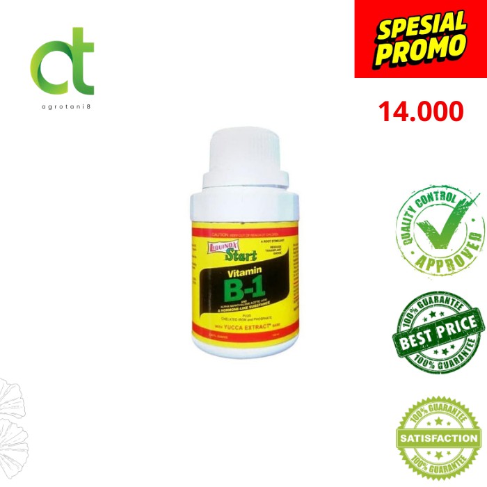 Vitamin B1 Tanaman - Liquinox B1 100ml - Vitamin B1 Anggrek Liquinox B1 Aglonema