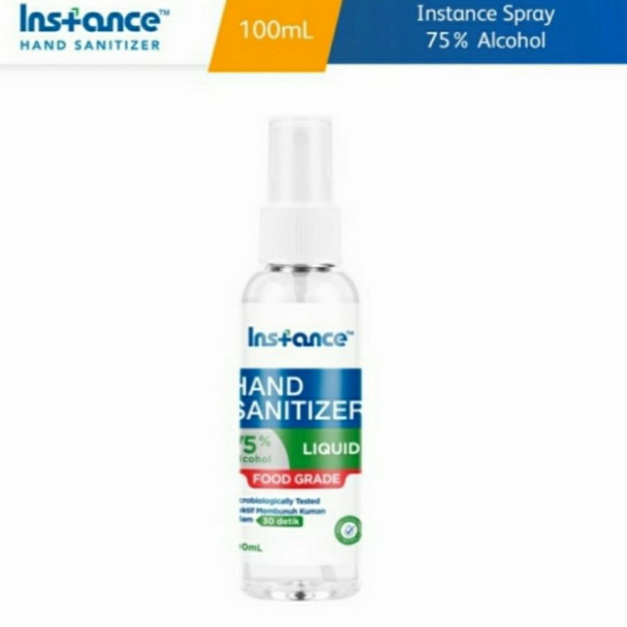 Instance Handsanitiser spray 100ml ( FOOD GRADE )