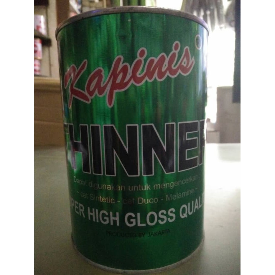 

THINNER KAPINIS NETTO 0.6LITER / PENGENCER CAT MINYAK