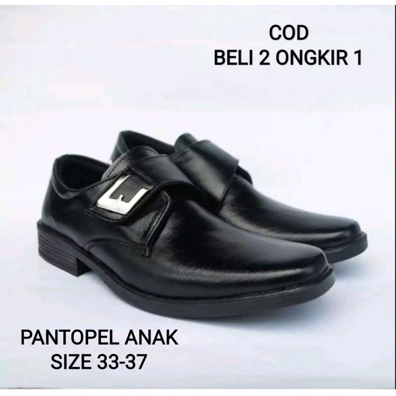 Sepatu pantopel anak cowok / fantofel anak pria / sepatu sekolah anak size 33-39 / sepatu sekolah / sepatu kerja / sepatu resmi / sepatu kantor / sepatu cansual