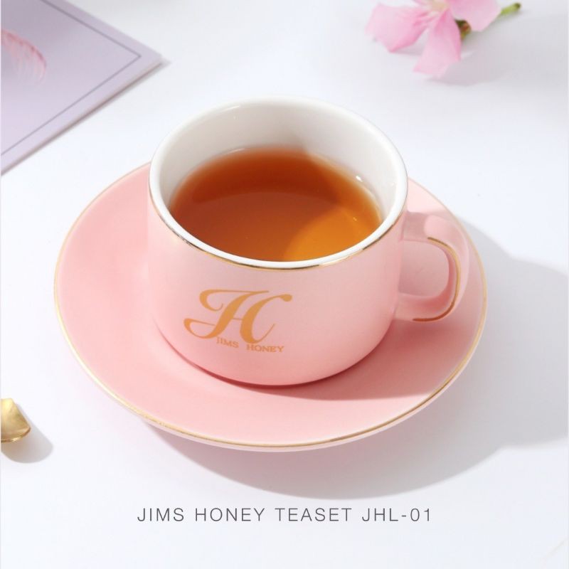 BACA DESKRIPSI YA JIMS HONEY JH Tea Set JHL-01 Jimshoney Set Cangkir TeaSet Hampers Gelas