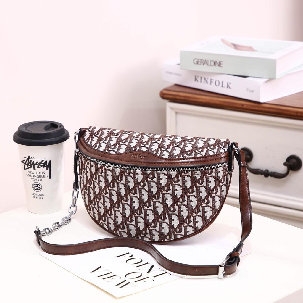 Dior Souvenir Bag 9058 VIC BATAM TAS IMPORT TAS SELEMPANG MURAH WAISTBAG WANITA IMPORT TAS FASHION
