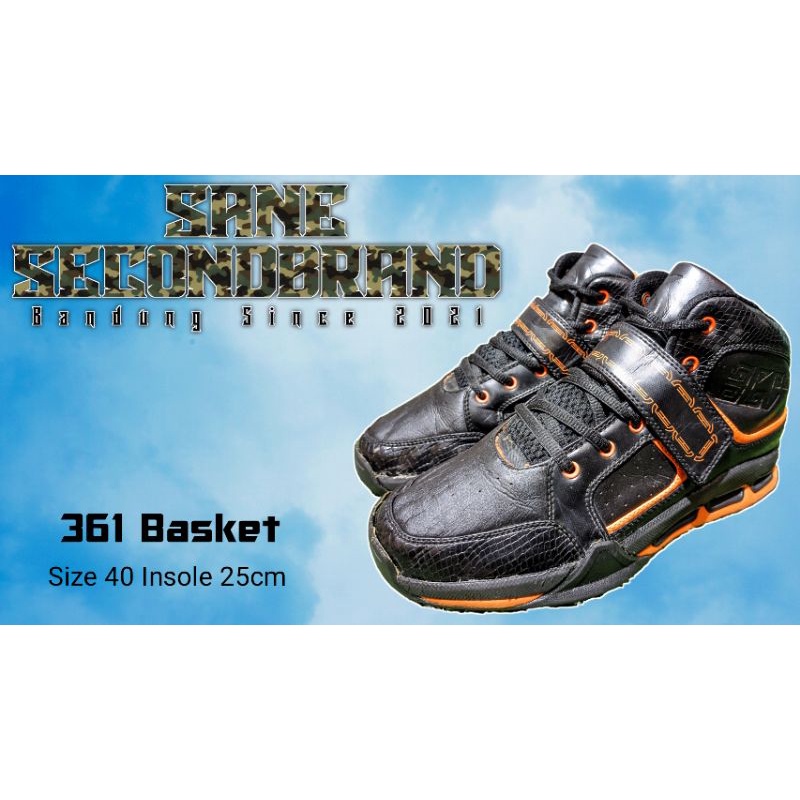 Sepatu 361 Basket Secondbrand