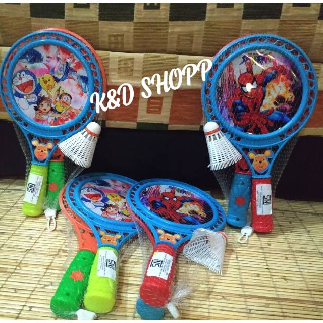 MAINAN RAKET-RAKET ANAK-MAINAN BADMINTON-RAKET SENAR