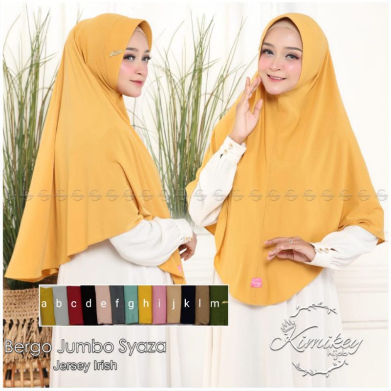 Bergo Syaza by Kimikey