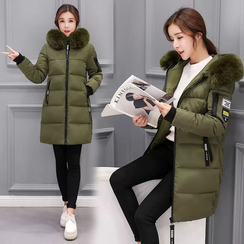 plus size long parka coats