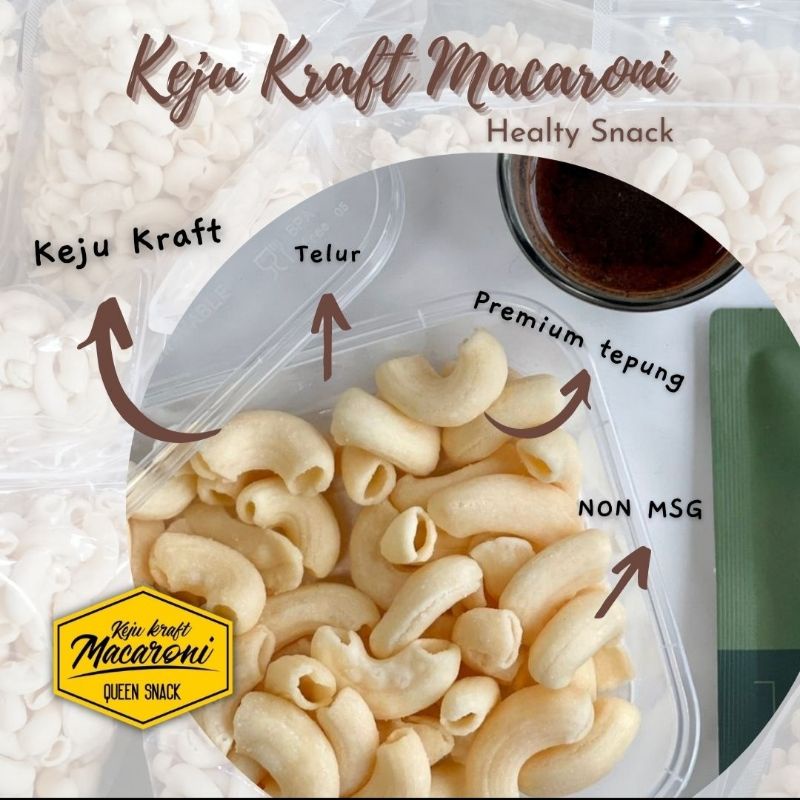 

Keju kraft makaroni siap makan