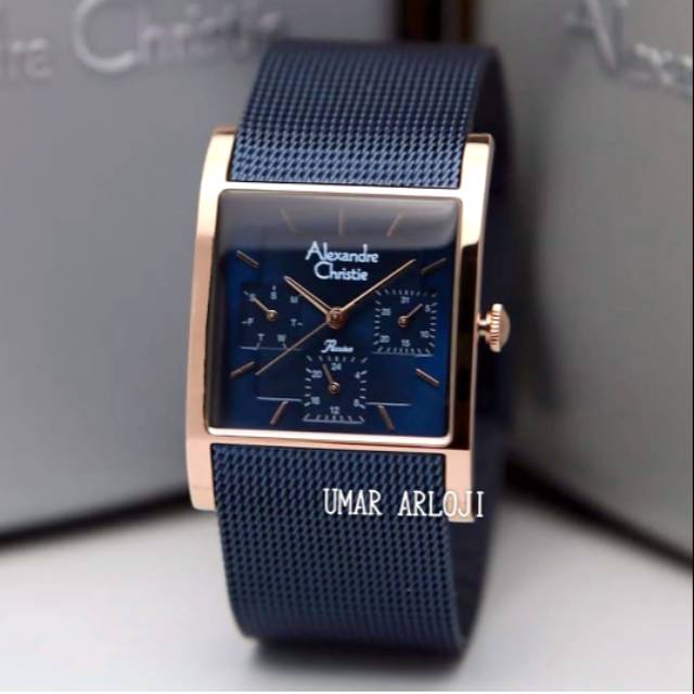 Jam Tangan Wanita Alexandre Christie Ac 2814 Bf Navy Fashion Wanita