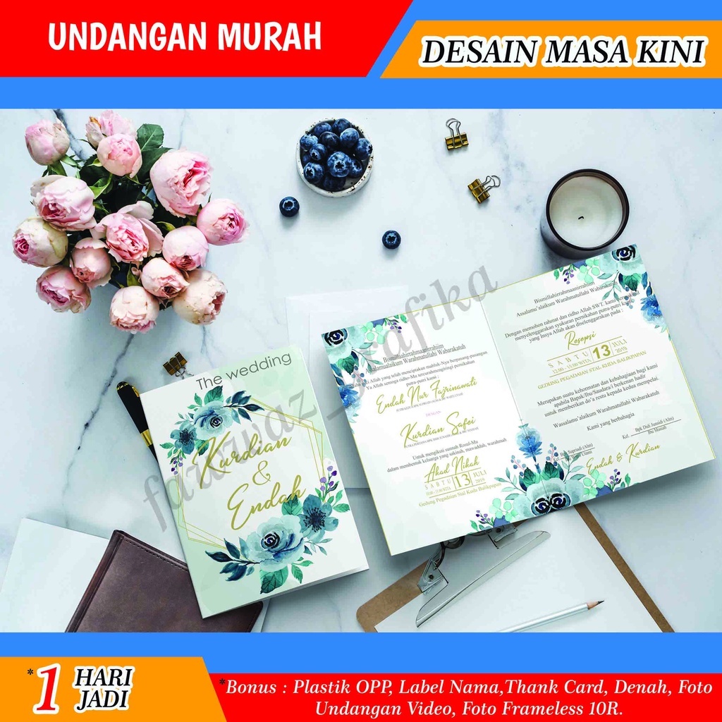 undangan, undangan nikah, undangan pernikahan, undangan murah, undangan khitanan, undangan rustic, u