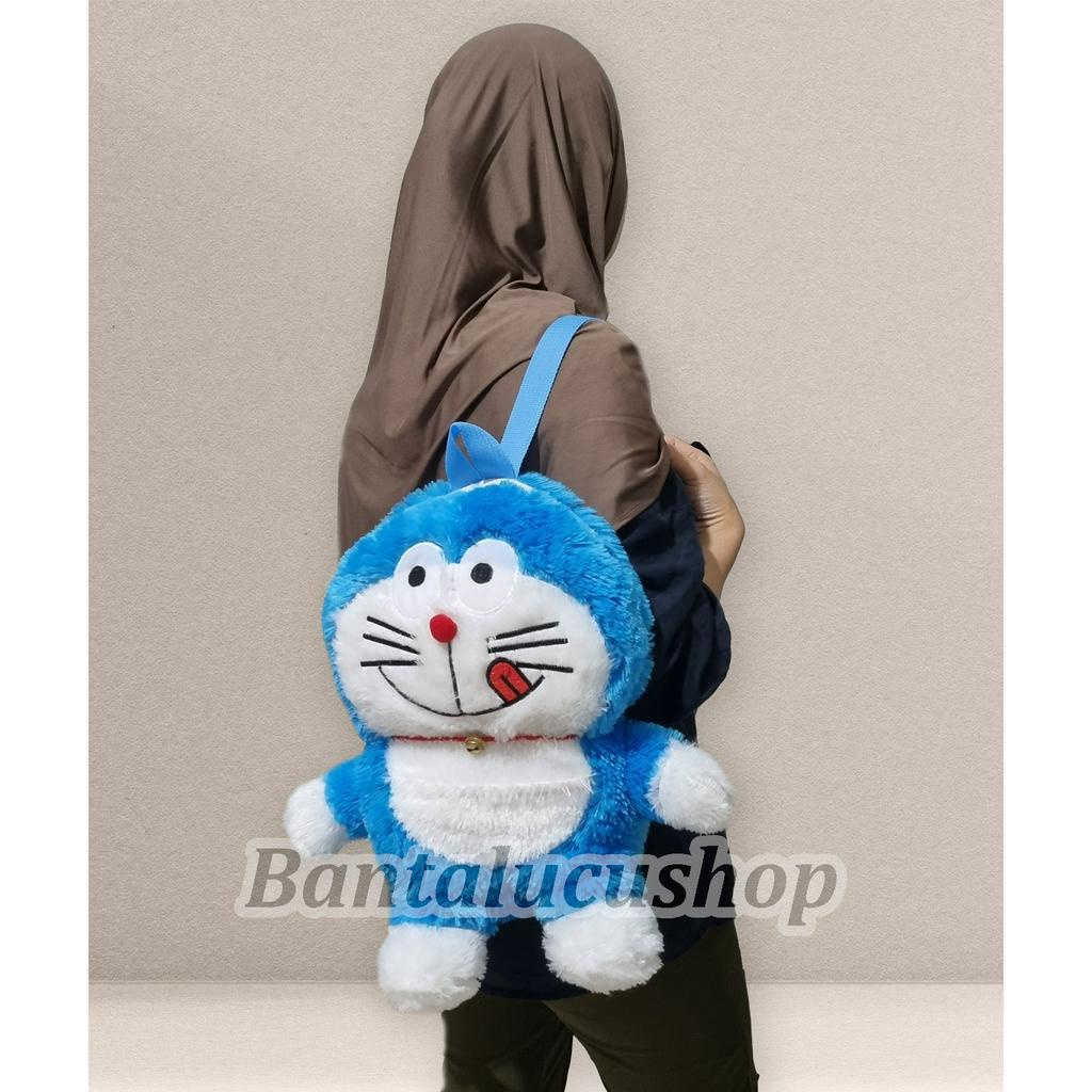 Tas Karakter Doraemon Ransel Boneka Doraemon Anak Dan dewasa Lucu Gemoy