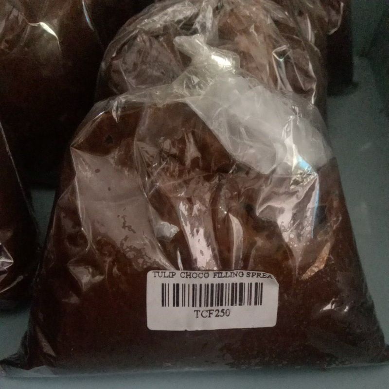 

Selai Coklat Tulip Choco Filling Spread Chocolate Paste 250gr Repack