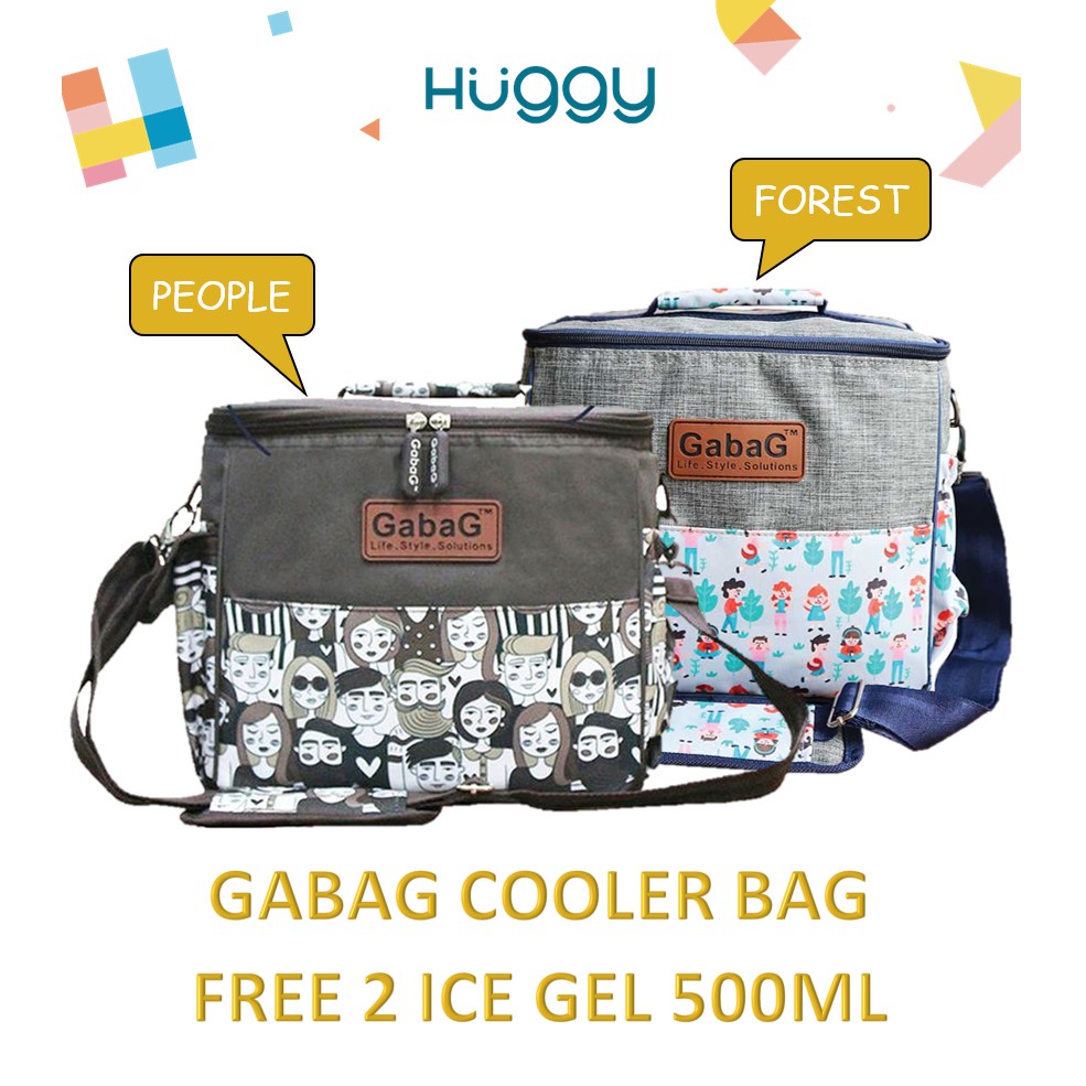 GABAG - COOLER BAG PEOPLE FOREST / TAS ASI MENYUSUI MPASI / THERMAL BAG