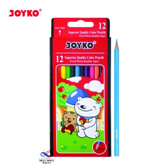 

Joyko Pensil Warna Panjang 12 Warna CP-12PB