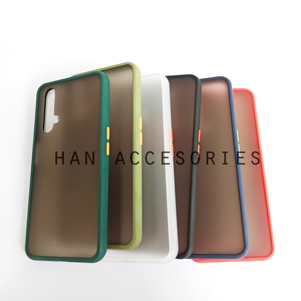 OPPO A91/RENO 3 Case Fuze Dove / Hardcase / Matte Colour