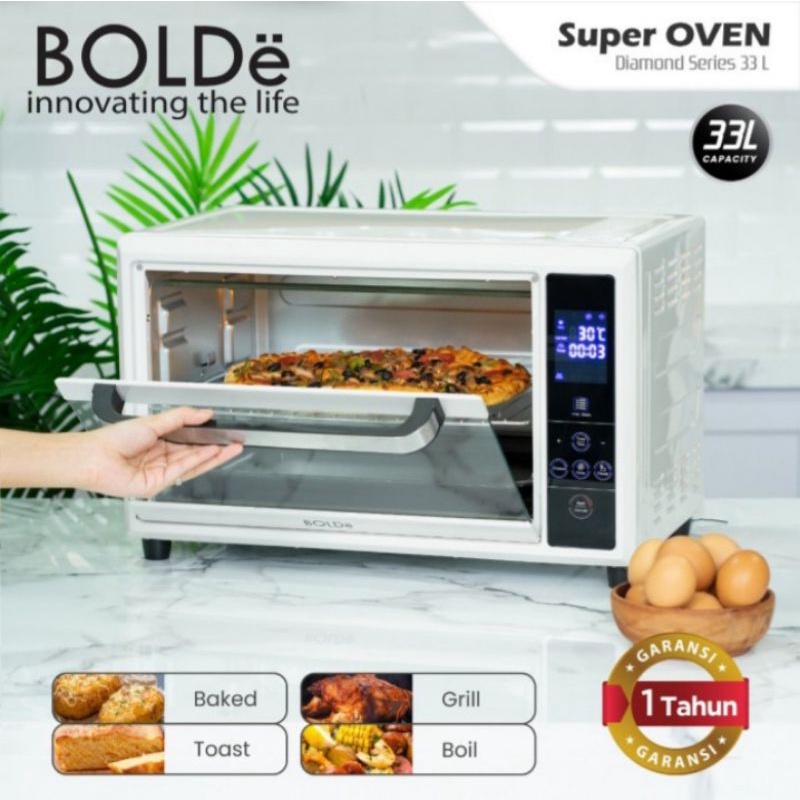 BOLDe Super Oven Digital 33L