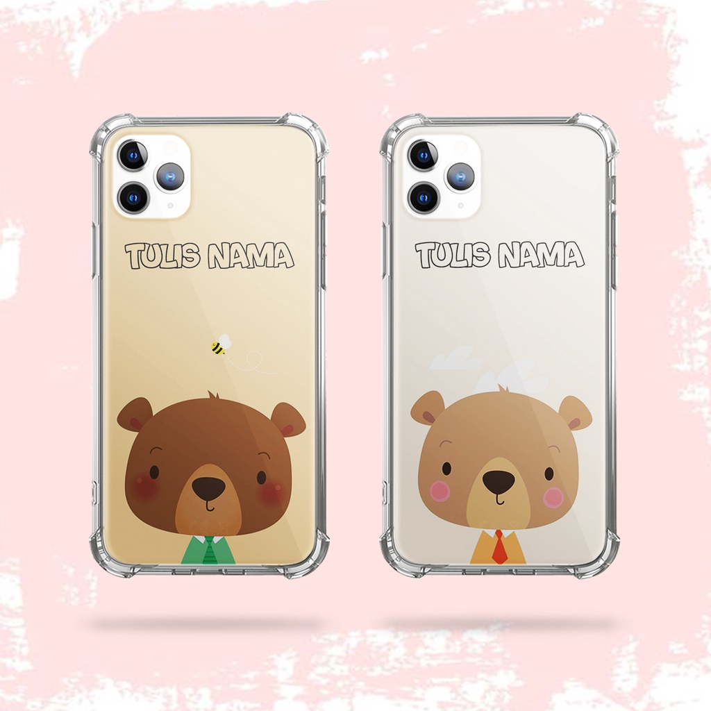 Case couple all type casing hp motif binatang Softcase anticrack custom case couple