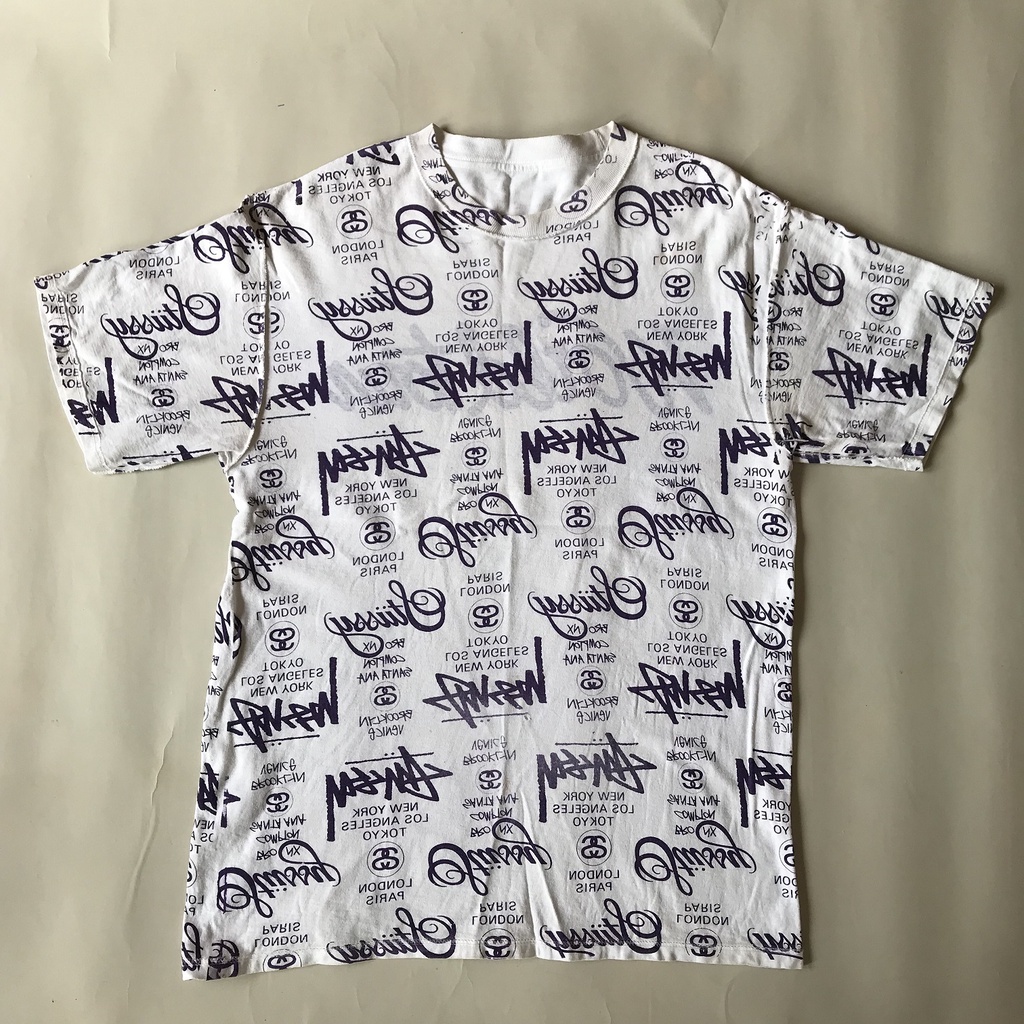 Tshirt stussy/stussy bekas/stussy second/jual stussy/stussy tokyo/stussy/stussy vintage