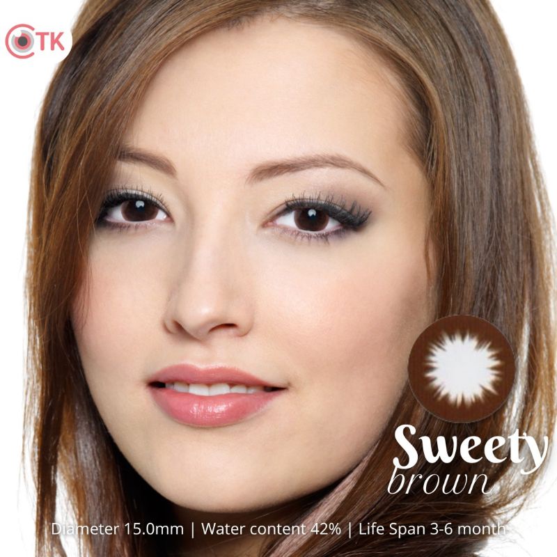 Softlens SWEETY 15 MM by CTK / Softlen Soflen Softlense Warna Normal