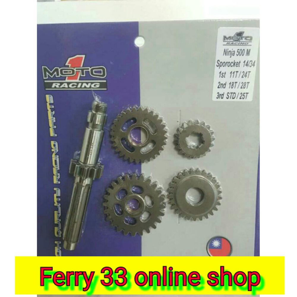 RASIO NINJA RR DAN R STD 500 METER ORIGINAL MOTO 1 Terlaris