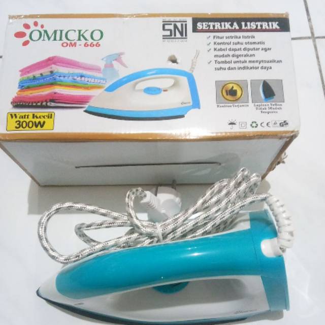 Jual Omicko Om Setrika Listrik Shopee Indonesia