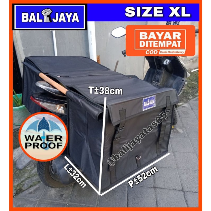 Sadel bag motor Saddle bags motoris Anti air Tas motor Tas kurir Tas sales Tas laundry Tas delivery 