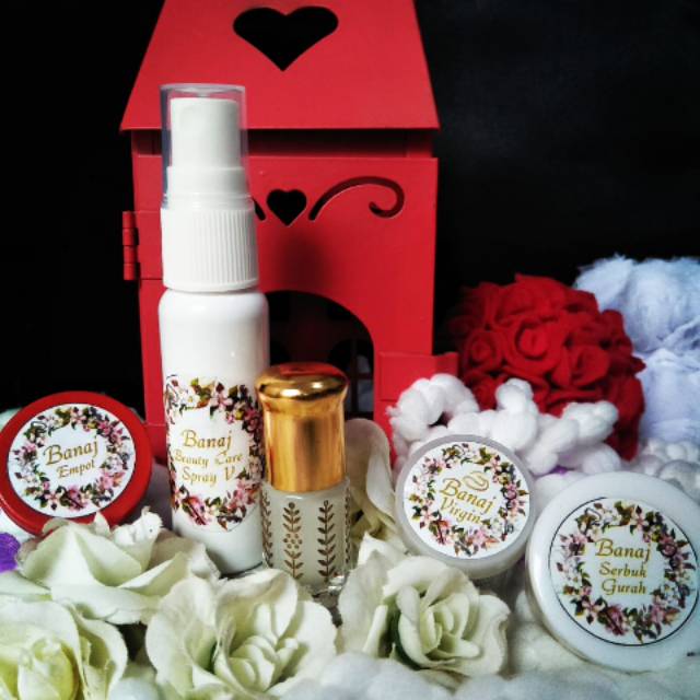 Banaj paket  miss v beauty care khusus para ibu",wanita dan para remaja biar wangi,keset dan ramping