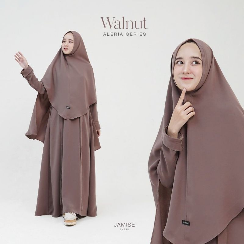 Aleria Series - Walnut | Jamise Syari Sukabumi | Faezia Official Shop